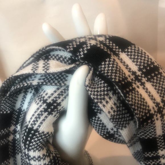 TIMBERLAND Plaid Flat Knit Scarf NWT - Picture 5 of 9